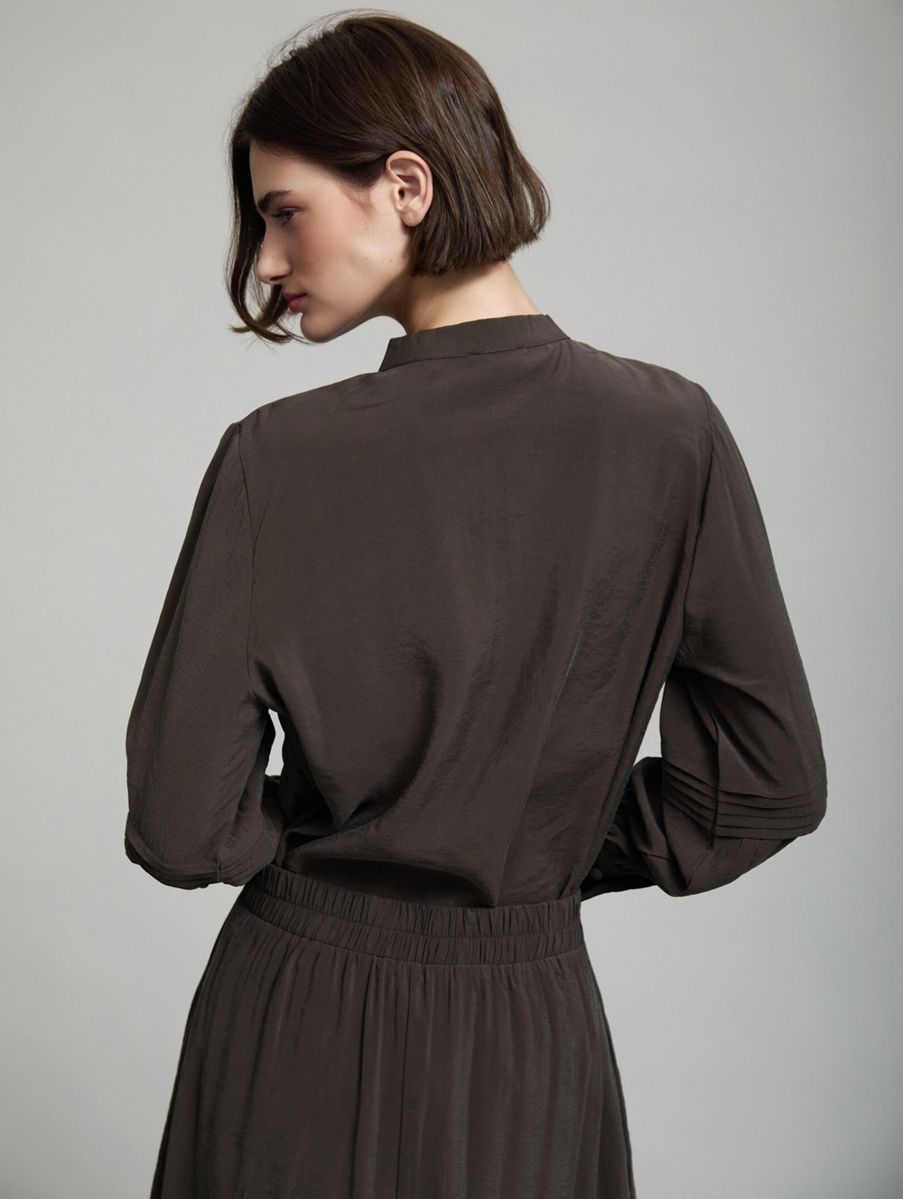 Soft fluid blouse