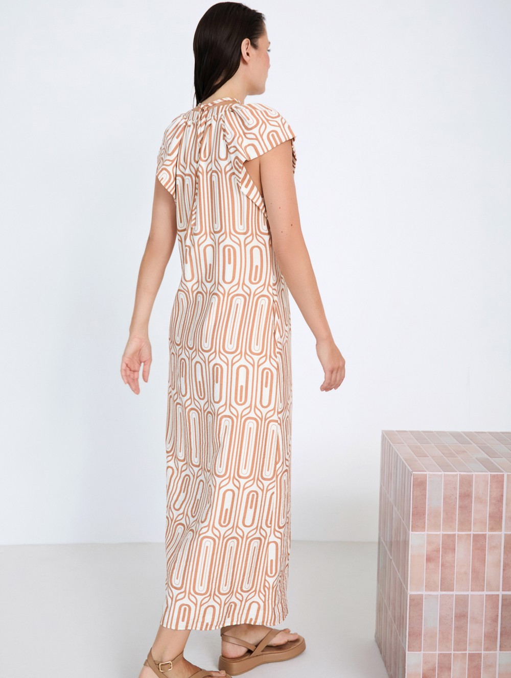 Geometric print dress 3