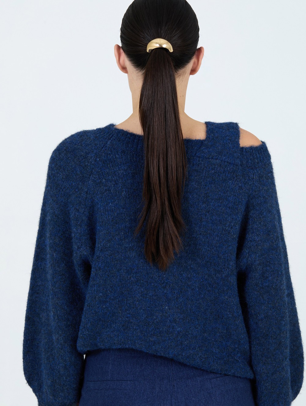 Jersey escote asimétrico 1