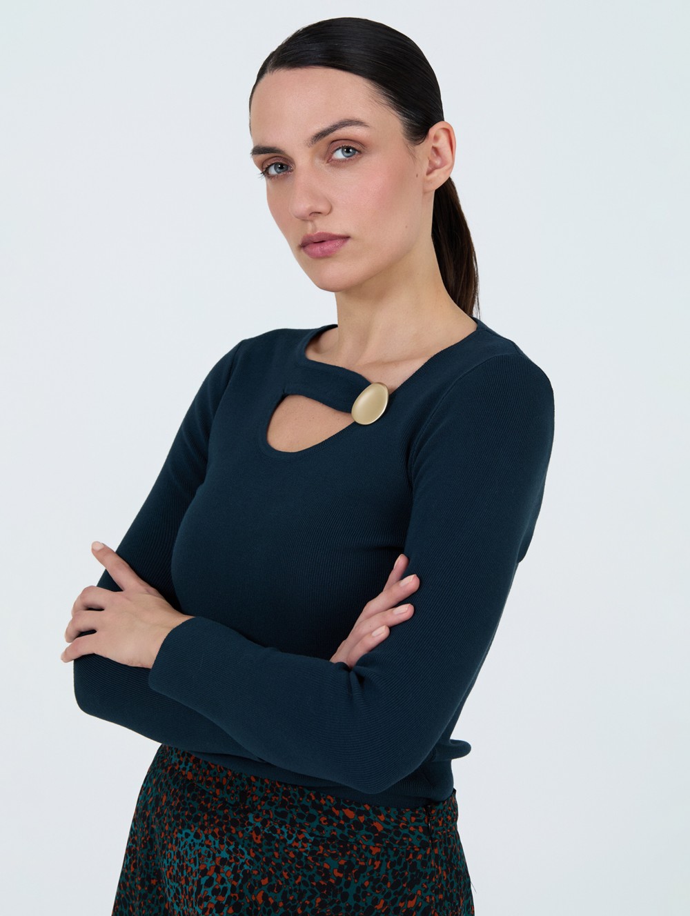 Jersey escote botón 2