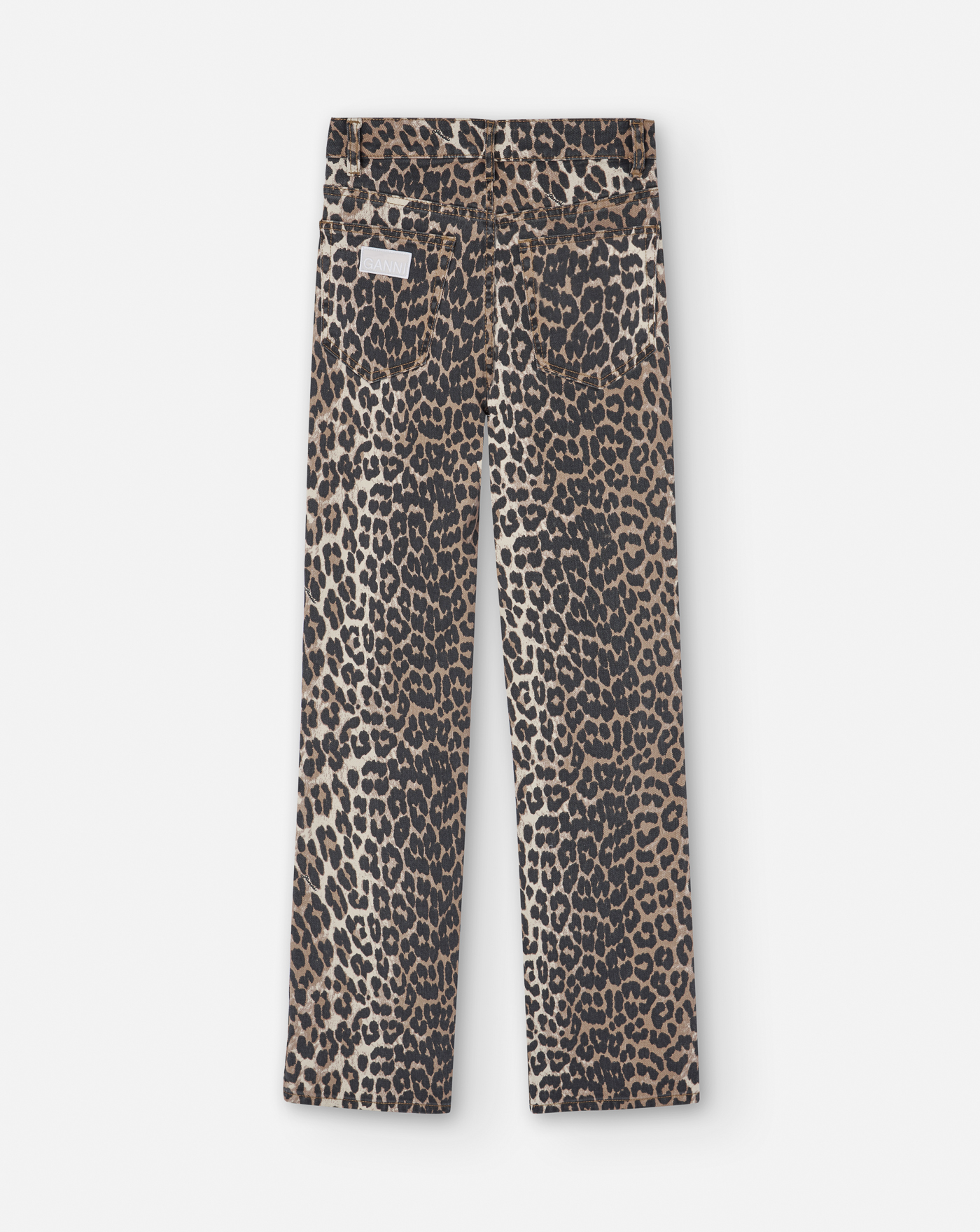 Pantalon Ganni Leopard 1