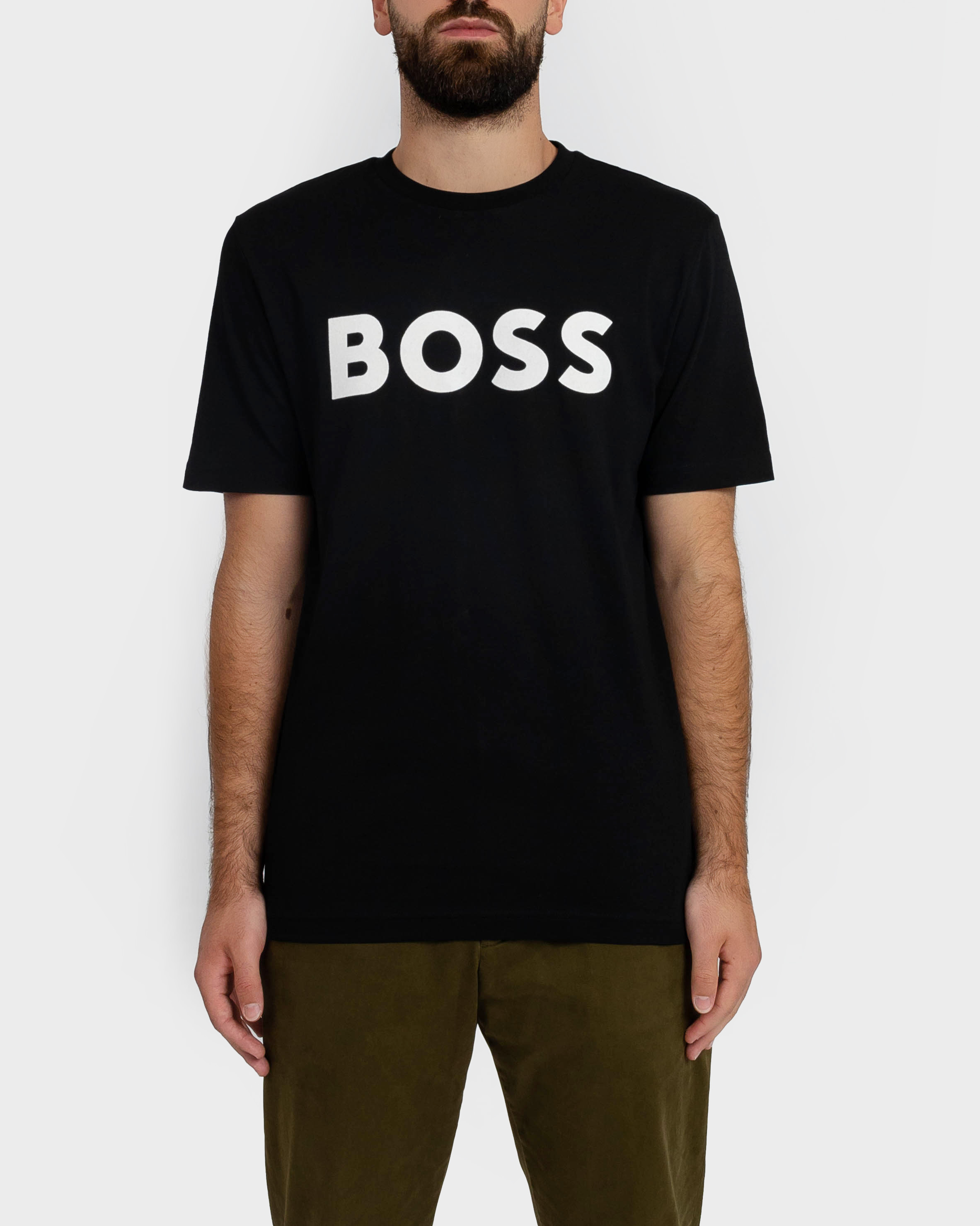 Empresa Paseo Cambiable Boss - Camiseta Tiburt Logo Black