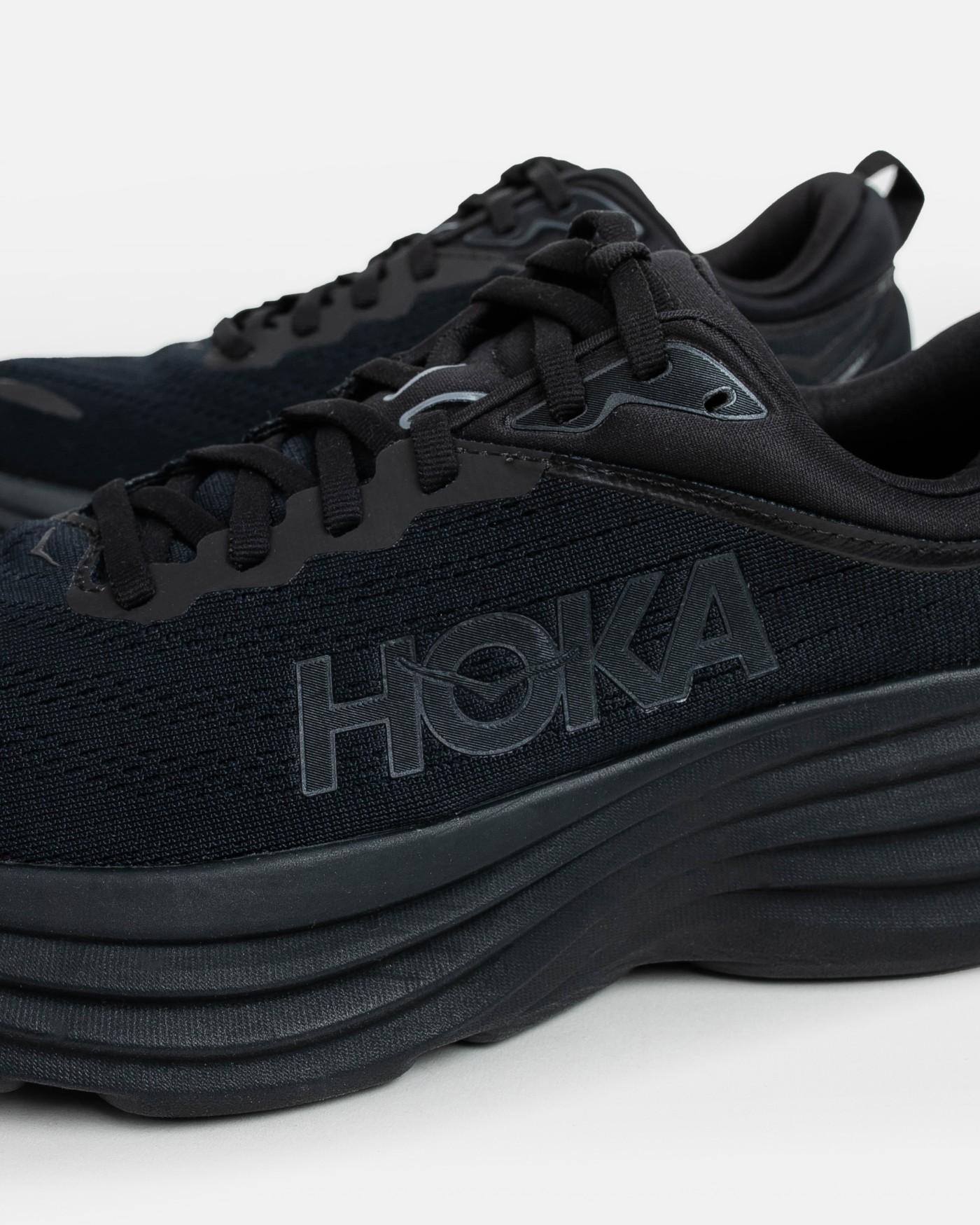 Hoka - Zapatillas para Hombre Negras - Bondi 8