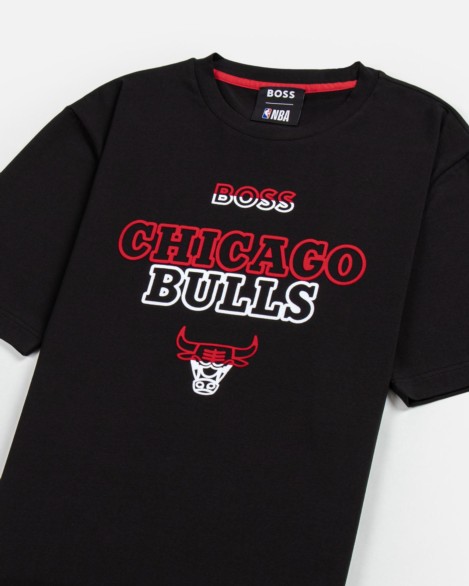 ambiente audiencia perdí mi camino Hugo Boss - Camiseta NBA Chicago Bulls Negra