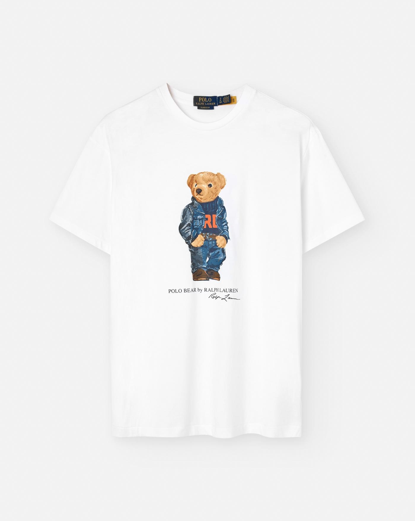 Polo Ralph Lauren Camiseta Bear Blanca