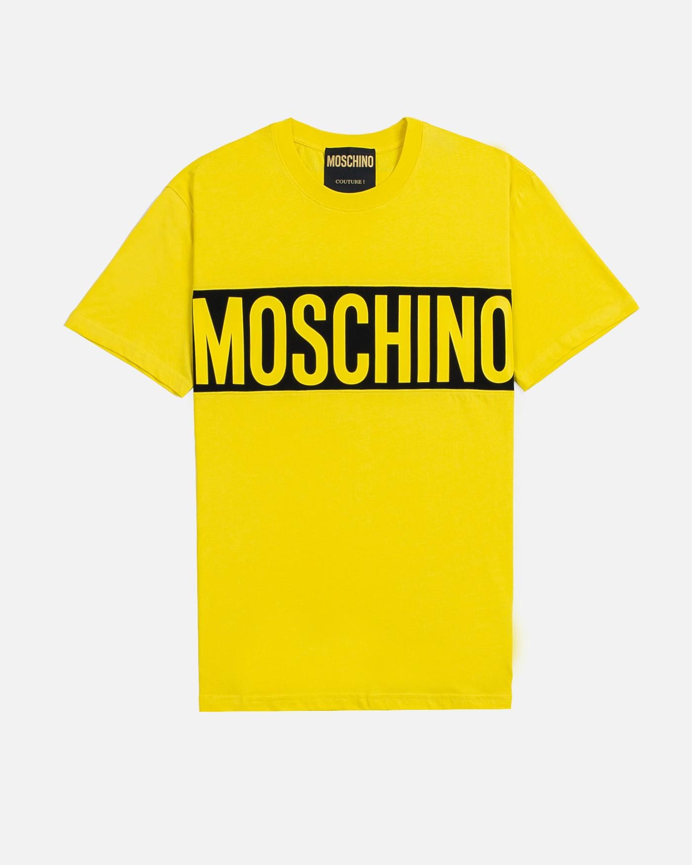 Vinagre espíritu alfiler Camiseta Moschino Block Logo