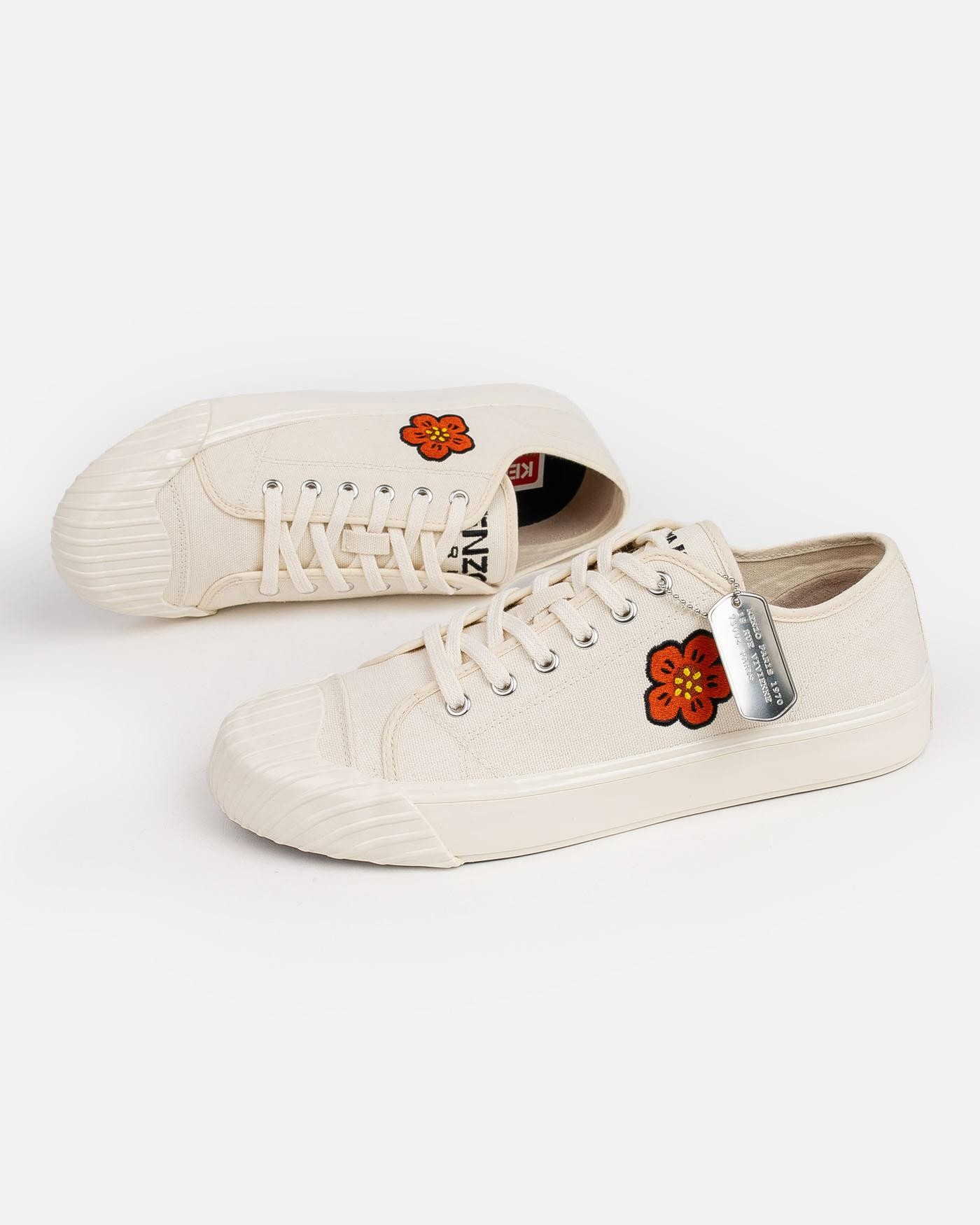 Zapatillas blancas clearance kenzo