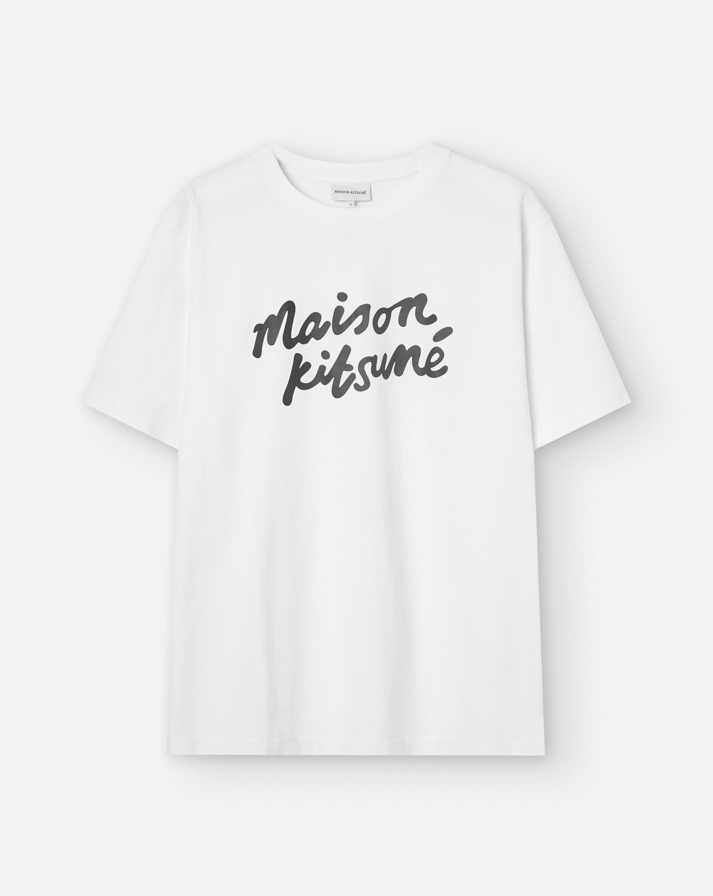 Camiseta Maison Kitsune Handwritten