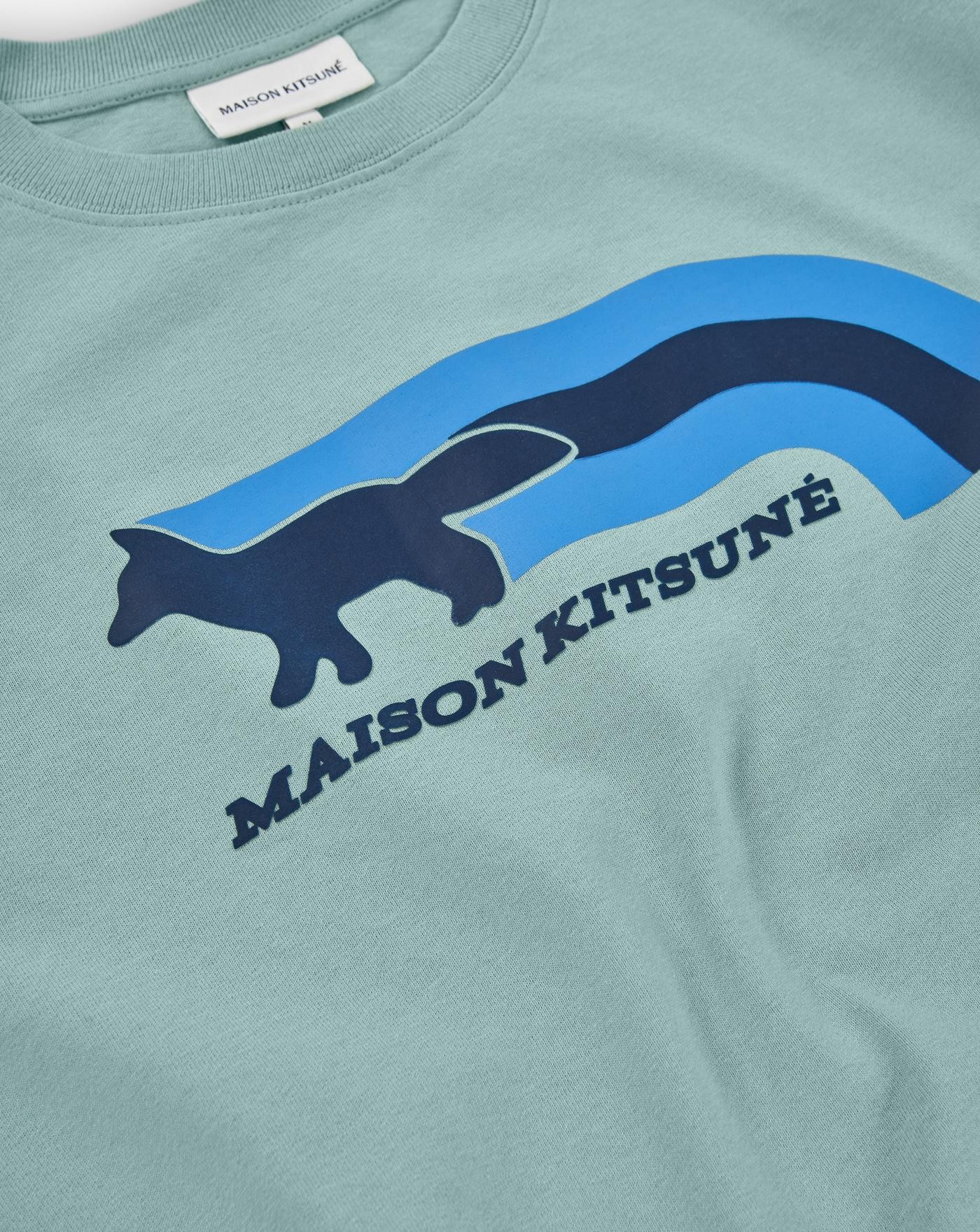 Camiseta Maison Kitsune Flash Fox 2