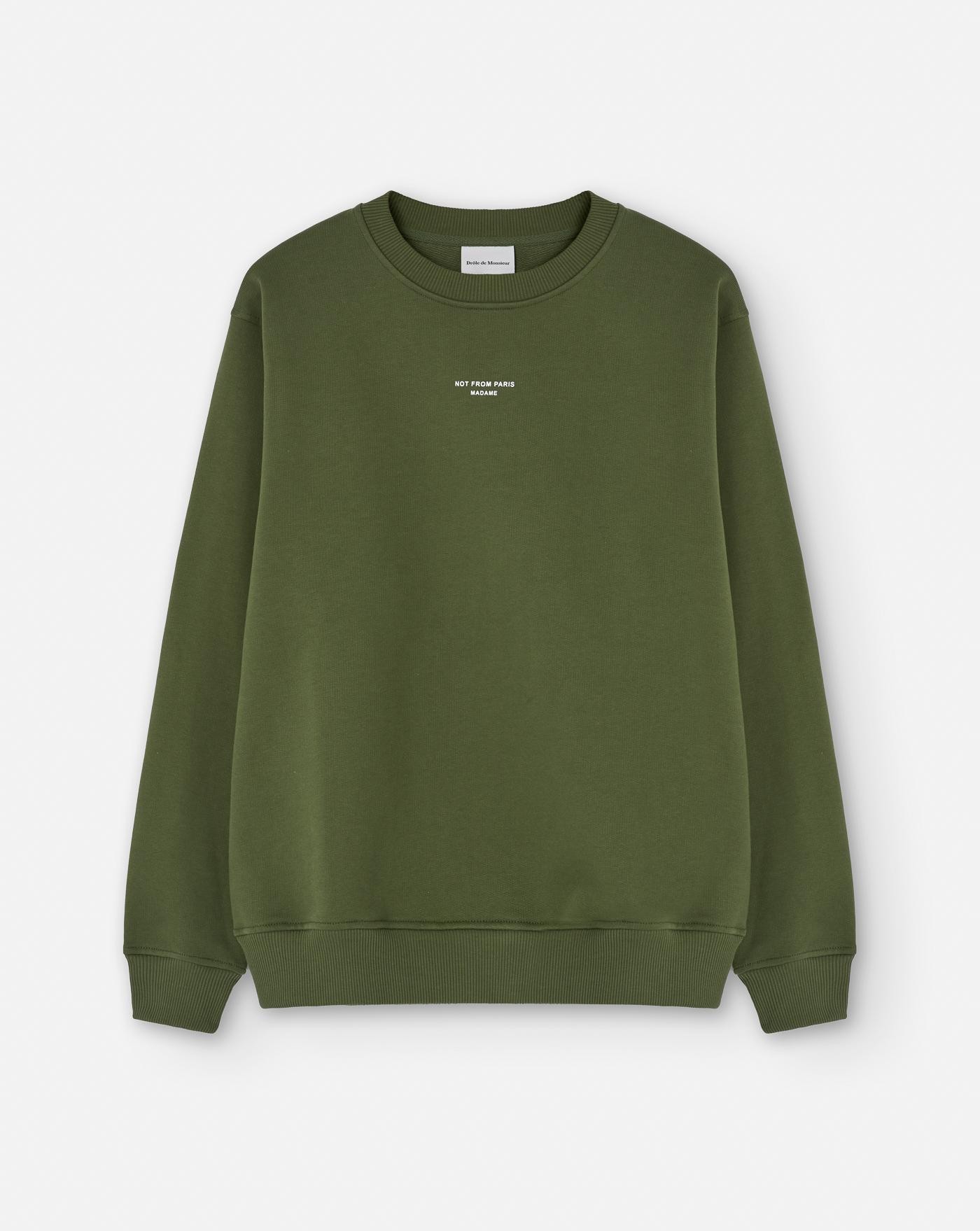 drole-de-monsieur-camiseta-le-classique-sweatshirt-green-verde