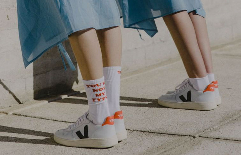 La marca de zapatillas Veja para mujer por la moda sostenible