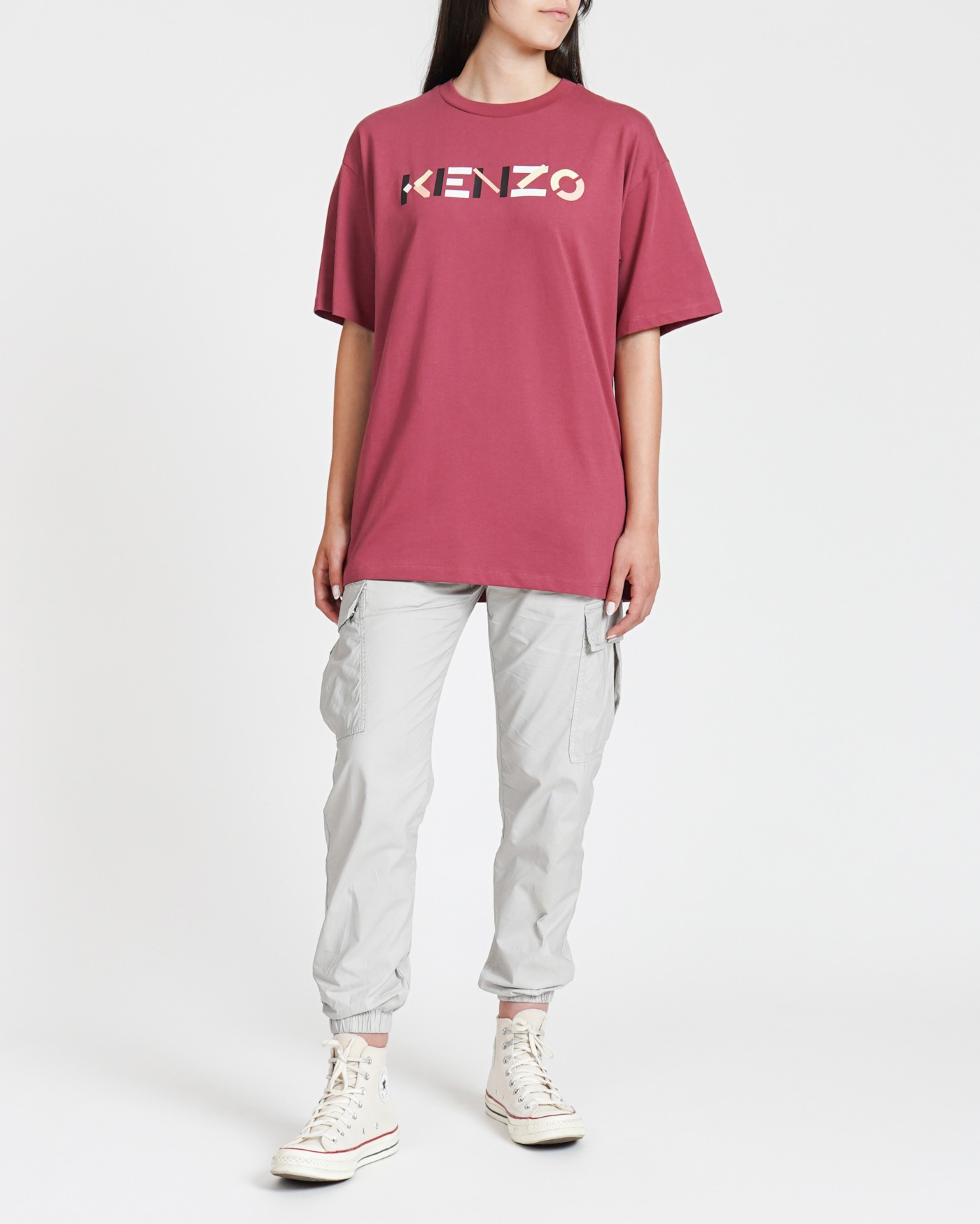 kenzo blusas rosa