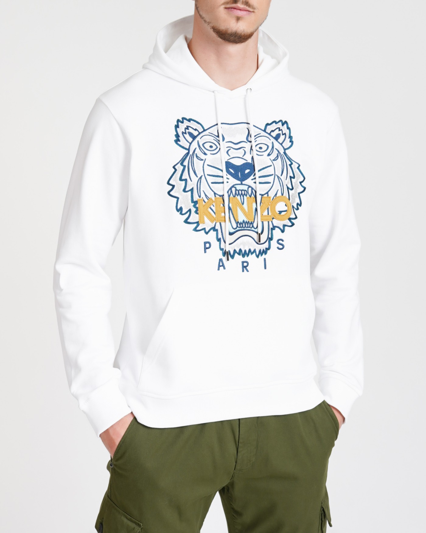 kenzo sudadera white