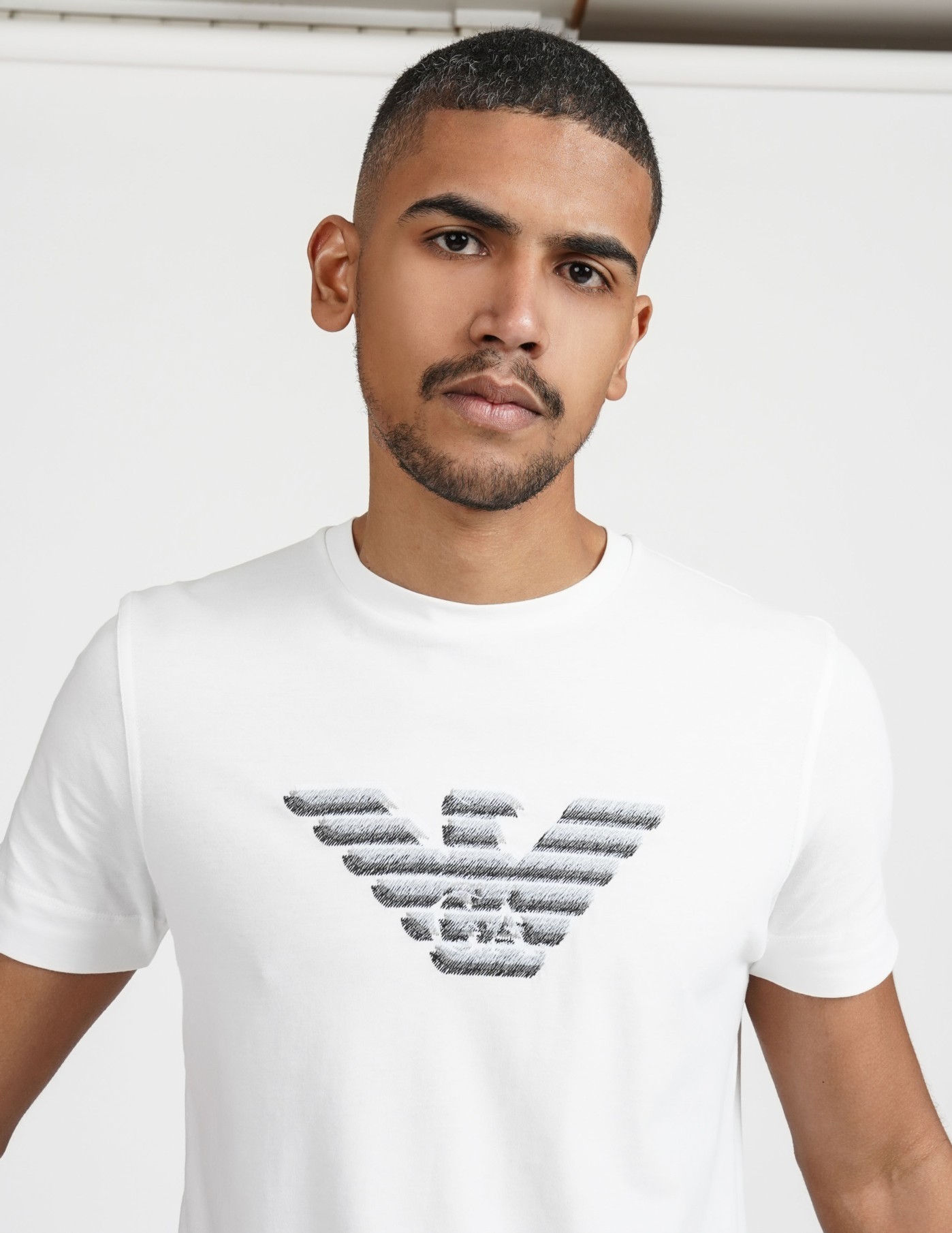 Camiseta Armani Blanca Czech Republic, SAVE 44% -  