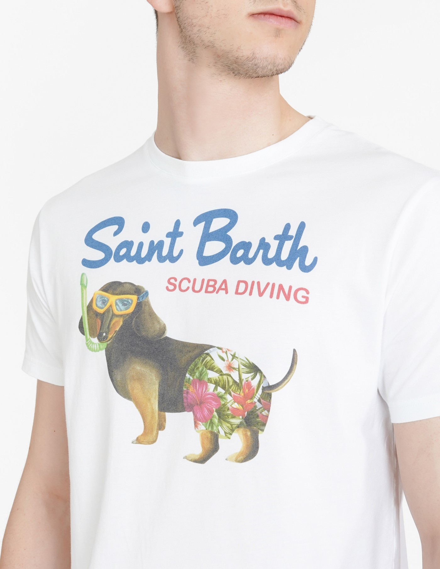 Mc2 Saint  Barth Scuba  Dog White