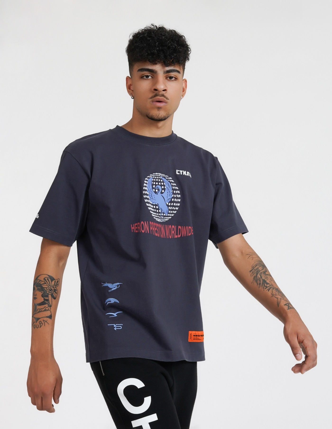 camiseta heron preston