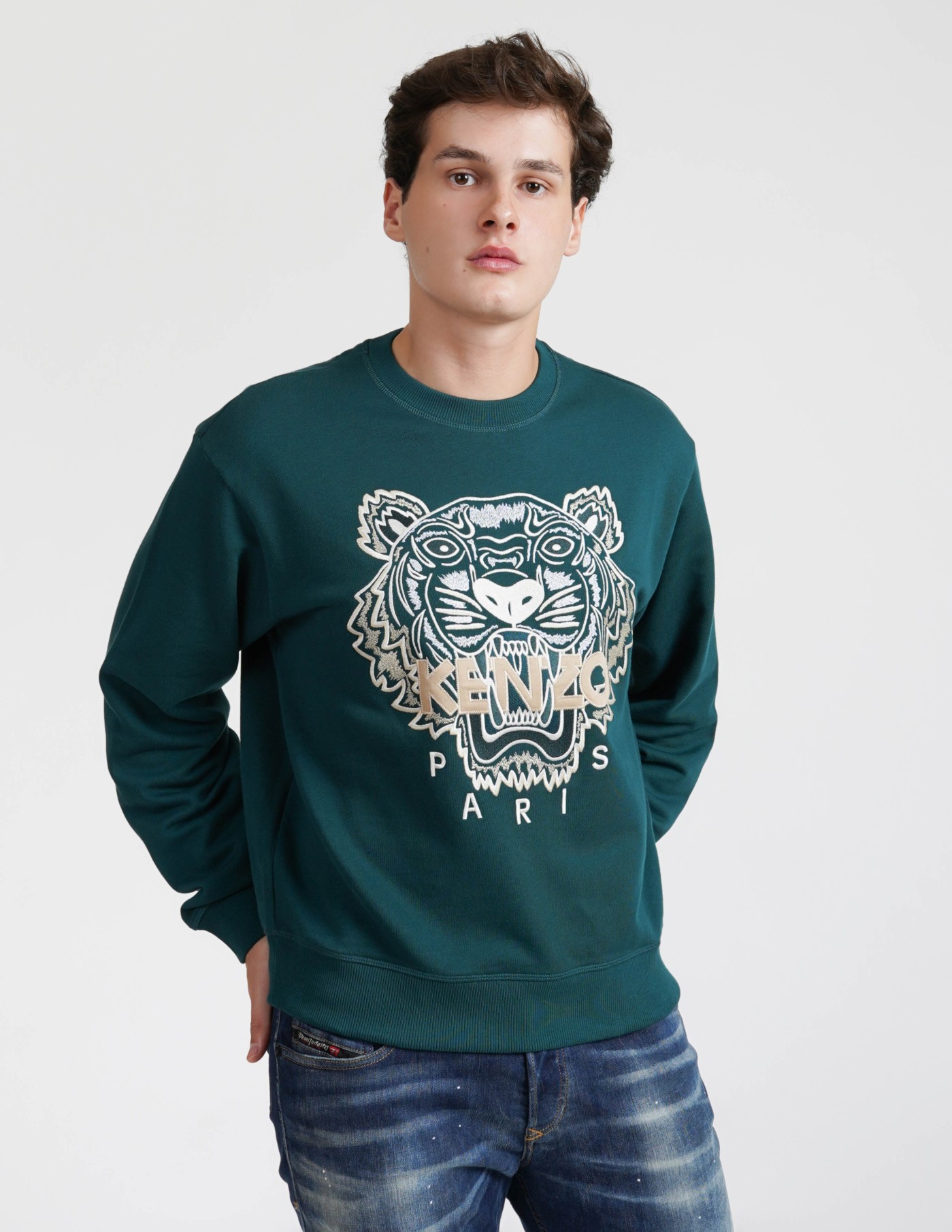 kenzo sudadera jeans