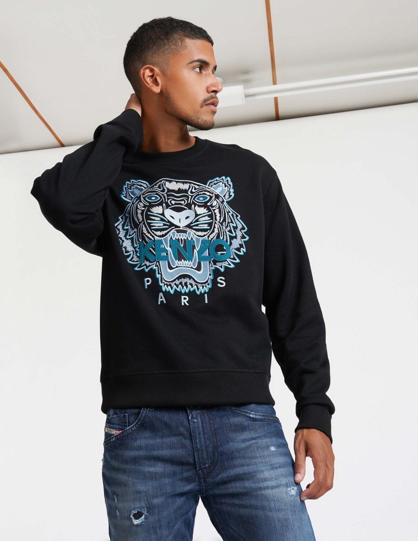 kenzo sudadera jeans