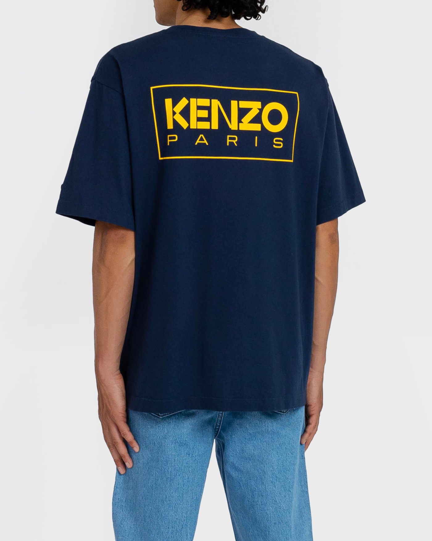 Kenzo Camiseta Kenzo Paris Oversized Azul Marino