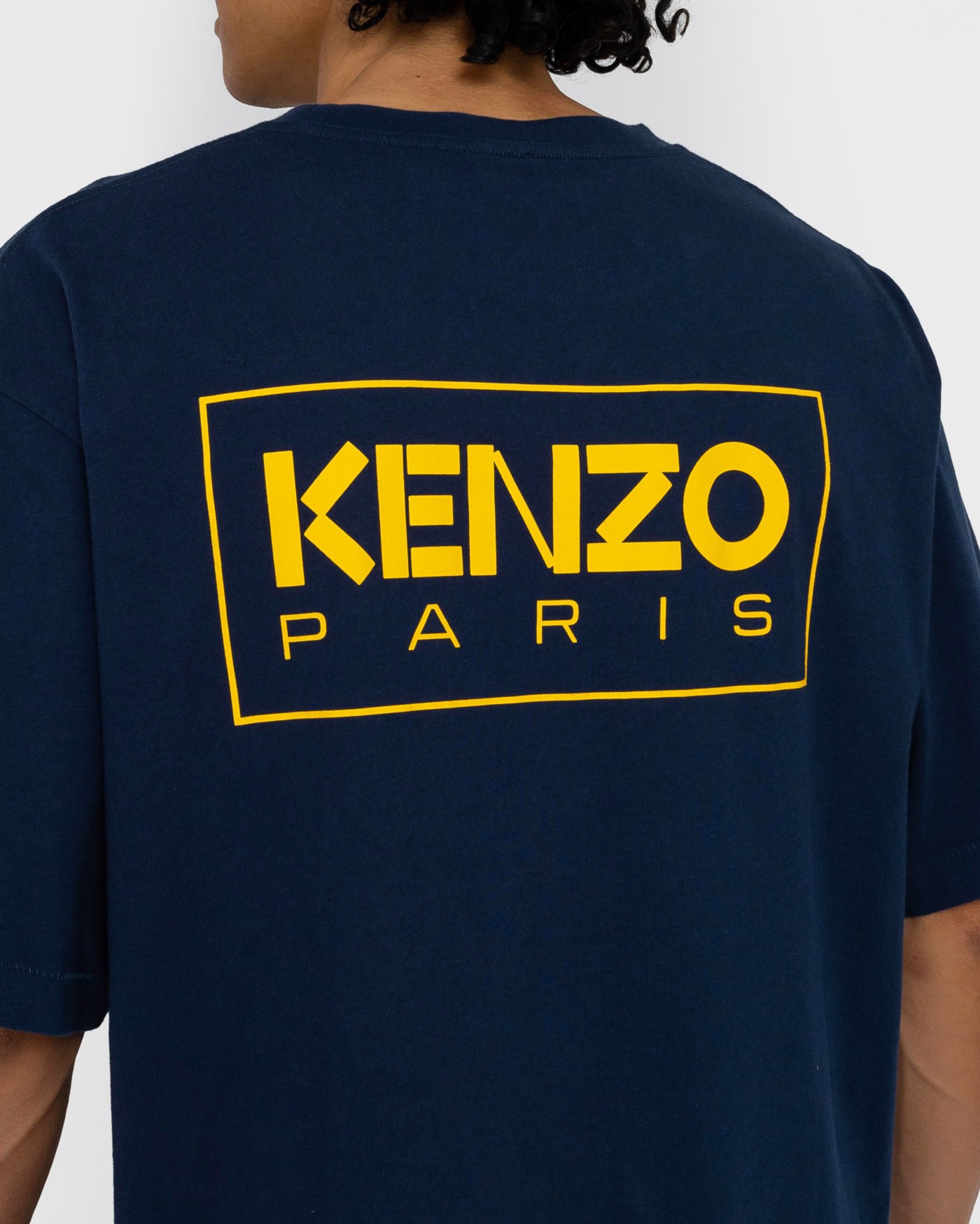 Kenzo Camiseta Kenzo Paris Oversized Azul Marino
