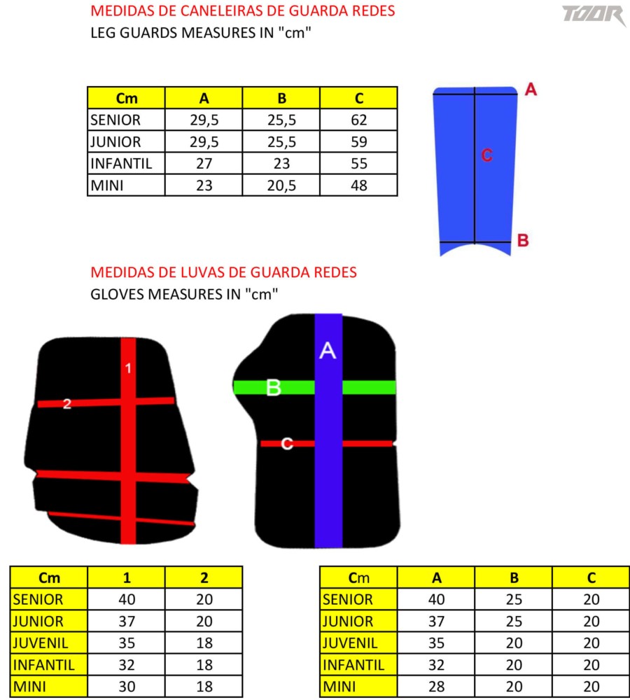 Guantes Portero TOOR FORCE - Ítem1