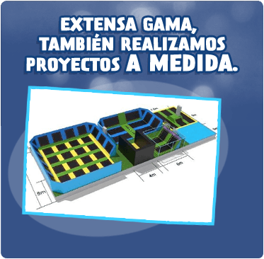 Camas elásticas uso profesional