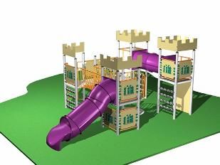 parque infantil castillo medieval