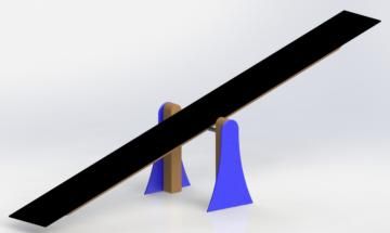 balancín para perros, balancín, entrenar al perro, circuito canino