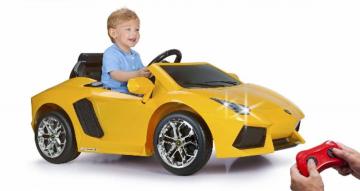 Carro crianças FEBER LAMBORGHINI AVENTADOR 6V, carros crianças, feber lamborgini, feber lamborghini, carros infantis feber, loja feber portugal, carros feber com control remoto, 