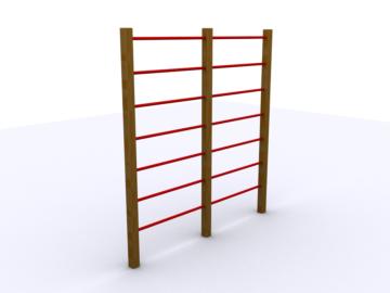 espalderas, espalderas de madera, circuito de ejercicios, ejercicio físico, aparatos para hacer ejercicio, soportes para hacer ejercicio