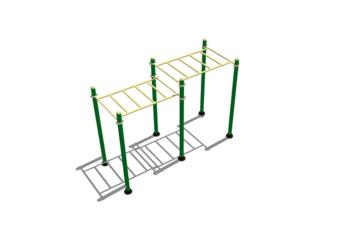 Aparell de Fitness Calistenia Escala Doble