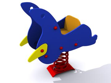 Balancí per a nens amb discapacitat, ideal per llocs públics 