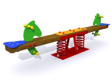 balancí molla doble els ponis