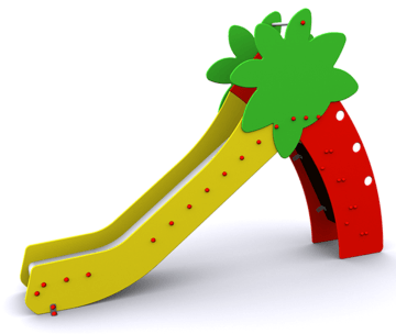 Tobogan Palmera Gran de ús públic