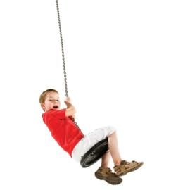 asiento de caucho y cadenas para tirolinas