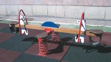 Balancines de muelle 4 plazas osos polares