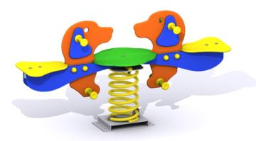 balanço mola duplo cachorrinhos, balanços, mollas, mola duplo, baloiços, parques infantis, loumarpark, parques infantis loumar, loumar park, escorregas, 