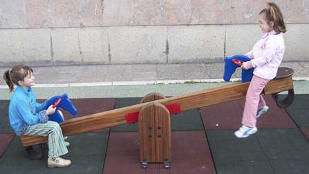 balanci cavalls 2 places