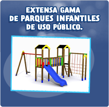 Columpios homologados para uso público