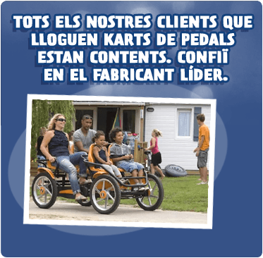 Quadricicles a pedals BERG