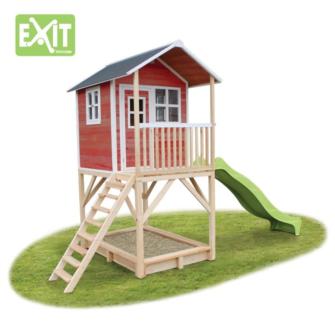 Casita infantil madera EXIT LOFT 700 red