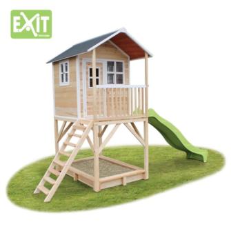 Casita de madera infantil Exit Loft 700 natural