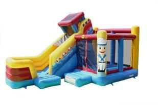 Castell inflable multijoc 4 en 1 happyhop pro