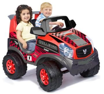 Coche batería infantil Challenger 12V de Feber
