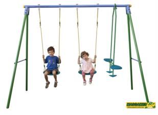 masgames, columpio, soulet