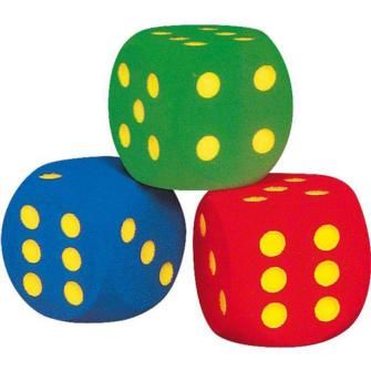 dados gigantes. Horst Hanus, dado gigante, dado foam, dados de foam, dado de foam,