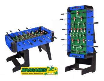 Futbolín plegable Masgames City Blue