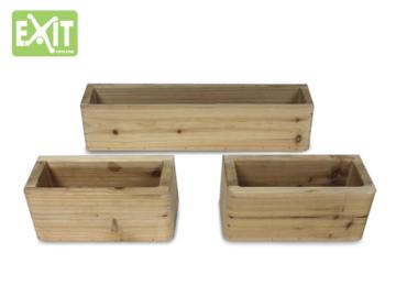 Tiestos para casitas de madera infantiles