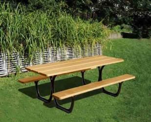 mesas exteriores, mesa de piquenique, mobiliario urbano, procity