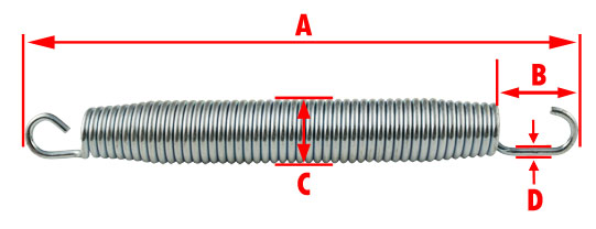 molles de recanvi llit elàstic